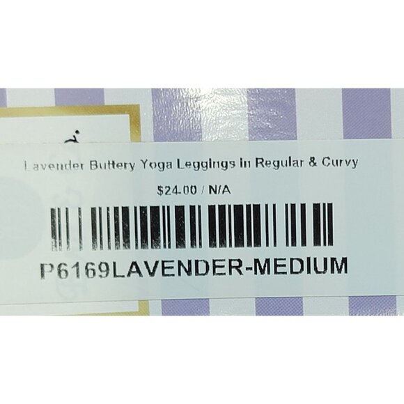 Rae Mode Leggings Lavender Buttery Yoga Womens Medium New with Tags - Picture 5 of 8